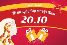 Săn ưu đãi - Tri ân ngày Phụ nữ Việt Nam 20/10